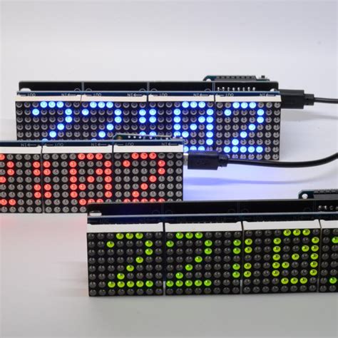 Diy Esp8266 Led Matrix Clock Kit