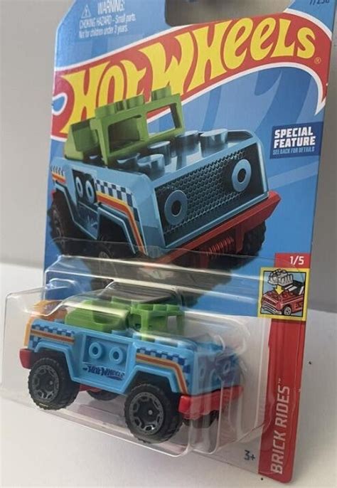 Hot Wheels Brick Rides Type Bricking Trails Mijnonlinemarkt Be