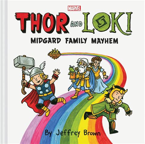 Creator Jeffrey Brown on Thor and Loki’s ‘Midgard Family Mayhem’ | Marvel