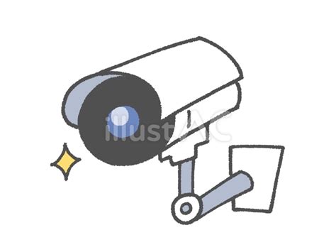 防犯カメライラスト - No: 25350500｜無料イラスト・フリー素材なら「イラストAC」