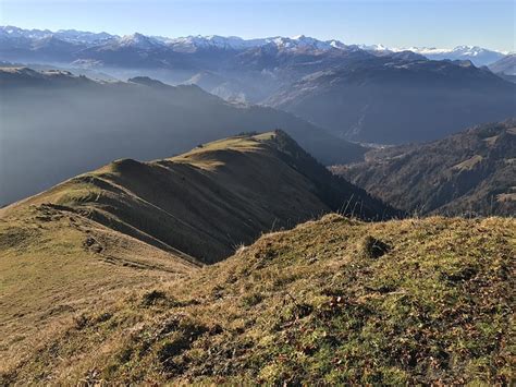 Blick zurück über den Grat Fotos hikr org