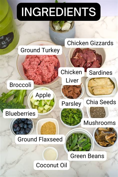 Grain Free Turkey Dog Food Recipe