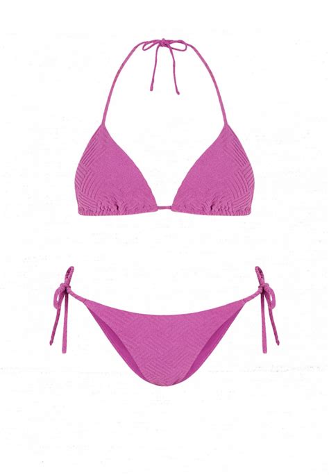 UltraFuchsia Triangle Bikini Fuchsia Robin Collection Robin Collection