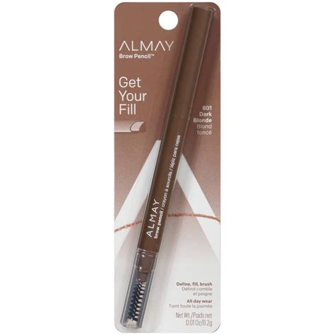 Delineador Para Cejas Almay Brow Defining Pencil Tono Dark Blonde Gr Soriana