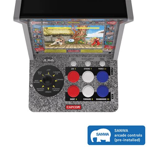 Evercade Alpha Street Fighter™ Deluxe Edition Bartop Arcade