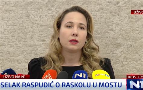 Marija Selak Raspudić govori o raskolu s Mostom Telegram hr