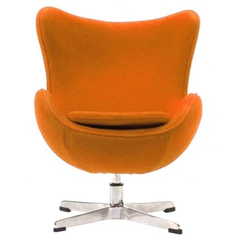 Кресло-яйцо напольное оранжевое Egg Chair - купить за 47990 руб в ...