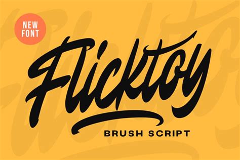 Flicktoy - Brush Script Font