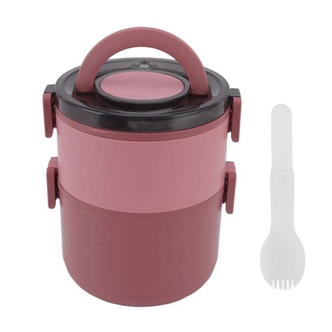 Hot Food Thermos All In One Stackable Lunch Box Portable Insulated Lunch Box Stainless Steel