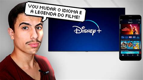 Como MUDAR IDIOMA e LEGENDA DO FILME no DISNEY PLUS na Smart TV e no ...