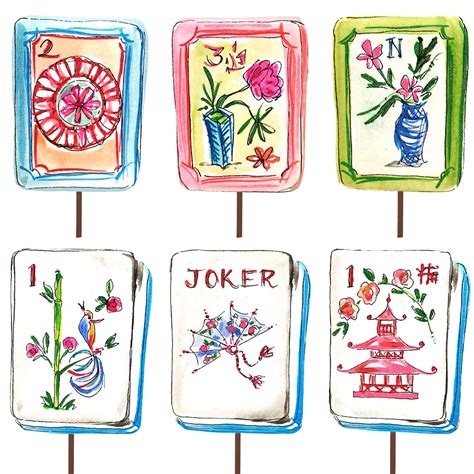 mahjong tiles sign assorted moxie