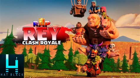 Rap Rey Clash Royale Español Hat Black Game Youtube Music