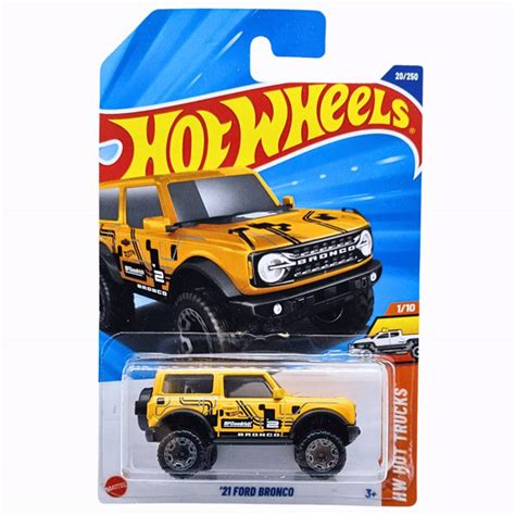 Hot Wheels Ford Bronco - 2025 Hot Wheels '21 Ford Bronco Mainline HW Hot Trucks