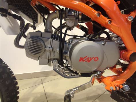 Питбайк KAYO BASIC TT140 17/14 KRZ (механ. сцепл., стартер 2022 г ...