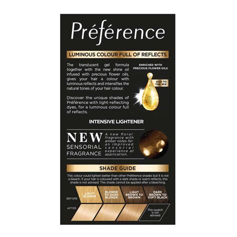 LOréal Paris Preference Les Blondissimes Lightest Ash Blonde Permanent Hair Dye Wilko