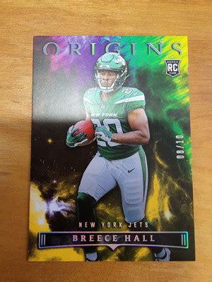 2022 Panini Origins Breece Hall Rookie Gold 8 10 MCP