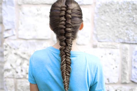 How To Create An Infinity Braid Combo Cute Girls Hairstyles