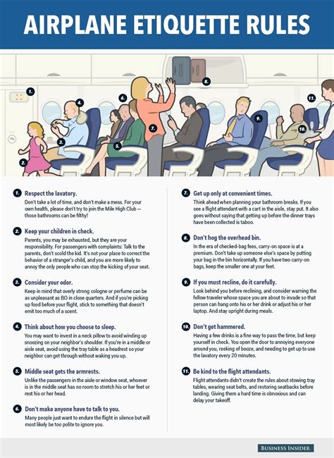 Aeroplane Etiquette You Should Know - Travel Guide by Shuttle Direct