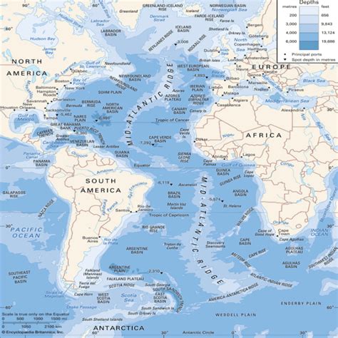Bottom Topography Of Atlantic Ocean Clearias