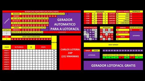 Lotofacil Da Independencia Milhoes Gerador De Jogos Gratis Youtube