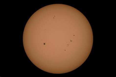 Naked Eye Sunspot Sky Telescope Sky Telescope