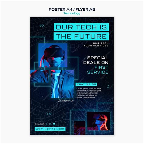 Free Psd Innovative Technology Flyer Template