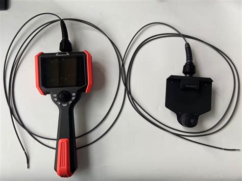 Flexible Industrial Borescope Inspection Camera With 5 Inch Display