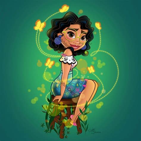 bubblechick fanart  instagram mirabel  hermosa