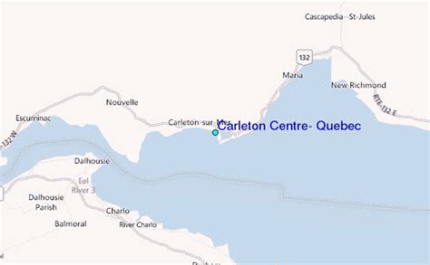 Carleton Centre Quebec Tide Station Location Guide