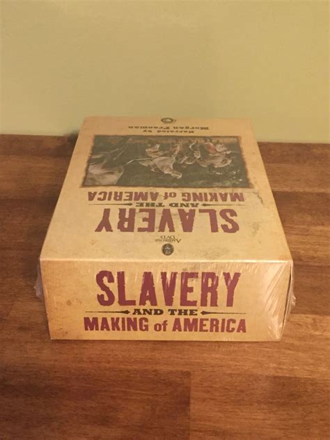 Slavery And The Making Of America Dvd 2005 4 Disc Box Set With Morgan