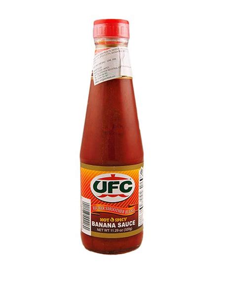 UFC Banana Sauce Hot ASCO Foods