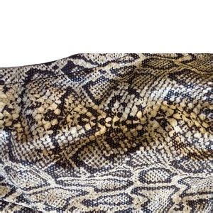 Hobie Swim Vintage Hobie Snakeskin String Bikini Bottom Bathing