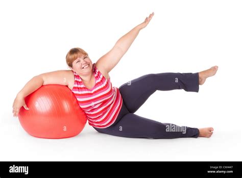 Fat Woman Gymnastics Cut Out Stock Images And Pictures Alamy