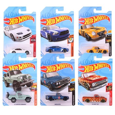 Mô hình xe hot wheels đồ chơi trẻ em bằng kim loại xuất xứ Malaysia giao ngẫu nhiên xe