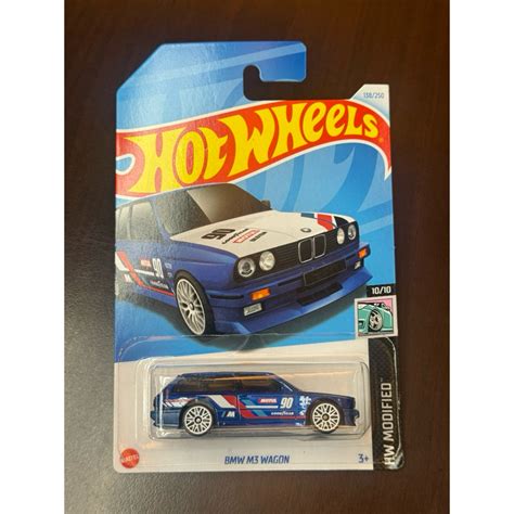 風火輪 hot wheels 2024 寶馬 bmw m3 旅行車 wagon 碗公 普卡 蝦皮購物