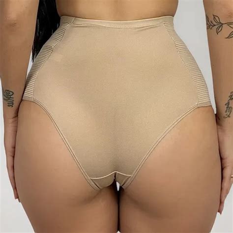 Leve Pague Calcinha Diminui Barriga Bege Nude Mercadolivre