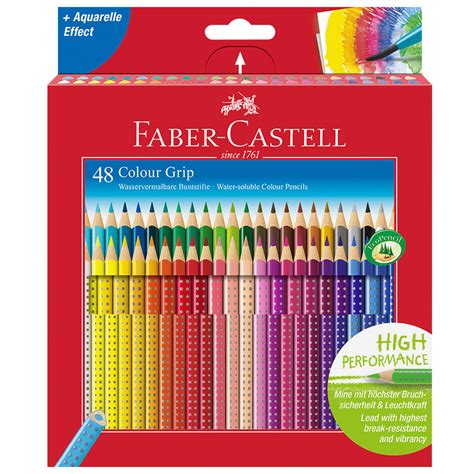 Faber Castell Colour Grip Pencils Box Of 48