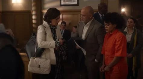 Aldo Rhiladia Large Quilted Cross Body Bag Worn By Margaret Marcia Gay