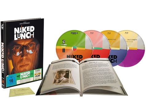 Naked Lunch K Limited Mediabook Edition Int Artwork K Uhd Blu Ray Bonus Blu Ray Blu