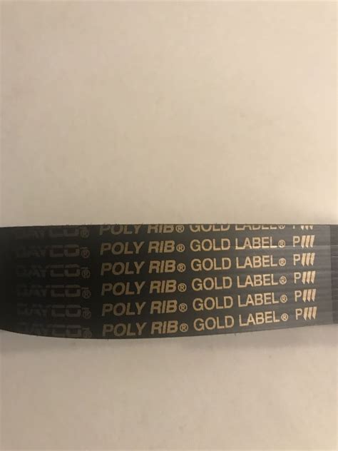 Dayco Poly Rib Gold Label 5080580 Serpentine Belt Ebay