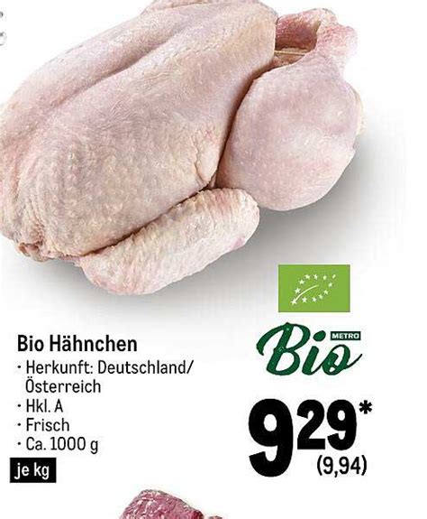 Bio Hähnchen Angebot bei METRO