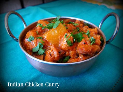 Indian Chicken Curry - Paint The Kitchen Red