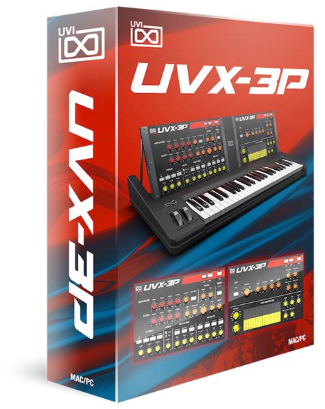 Uvx P By Uvi Vintage Synth Plugin Vst Vst Audio Unit Aax