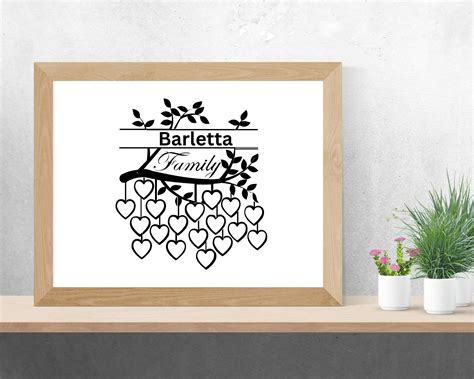 Árbol Genealógico Svg 18 Miembros Árbol De La Vida Svg Etsy México