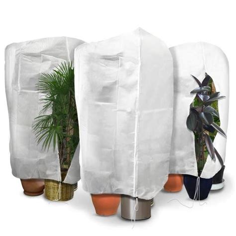 Housse D Hivernage Plante Avec Cordon Et Zipper VOUNOT Lot De 3