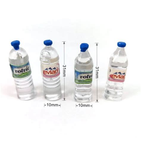 Mini Simulation Mineral Water Bottle Resin Model Doll House