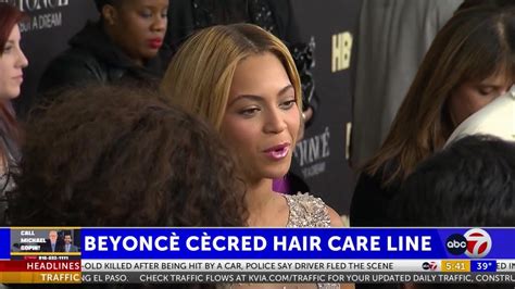 Beyonc Announces New Hair Care Line C Cred Youtube