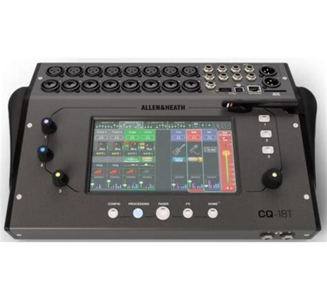 Allen Heath Cq T Digitale Desktop Mixer X Mic Line R F Systems