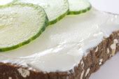 Thinly sliced cucumber - Free Stock Image