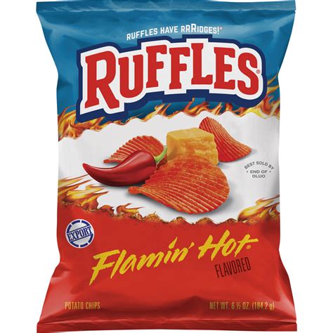 Ruffles Flamin Hot Flavored Potato Chips 184 2 G Online At Best Price Lulu UAE